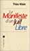 Seller image for Le manifeste d'un juif libre (Opinion) (French Edition) [FRENCH LANGUAGE - Soft Cover ] for sale by booksXpress