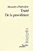 Seller image for Traité de la providence [FRENCH LANGUAGE - Soft Cover ] for sale by booksXpress