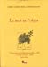 Seller image for Le moi et l'objet [FRENCH LANGUAGE - Soft Cover ] for sale by booksXpress