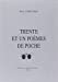 Seller image for Trente et un poèmes de poche [FRENCH LANGUAGE - Soft Cover ] for sale by booksXpress