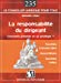 Seller image for La responsabilit © du dirigeant (French Edition) [FRENCH LANGUAGE - Soft Cover ] for sale by booksXpress