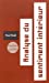 Image du vendeur pour Analyse du sentiment intÃ©rieur [FRENCH LANGUAGE] Mass Market Paperback mis en vente par booksXpress
