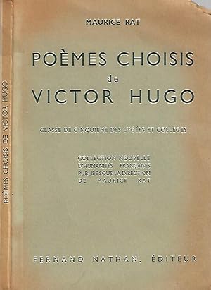 Image du vendeur pour Poemes Choisis de Victor Hugo Classe de cinquieme des licees et colleges mis en vente par Biblioteca di Babele