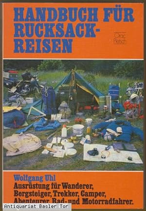 Bild des Verkufers fr Handbuch fr Rucksackreisen. zum Verkauf von Antiquariat Basler Tor