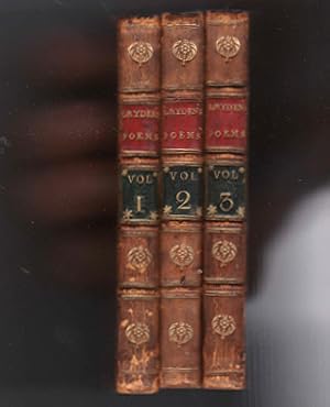 The Poetical Works of John Dryden, Esq. In Three Volumes. With the Life of the Author