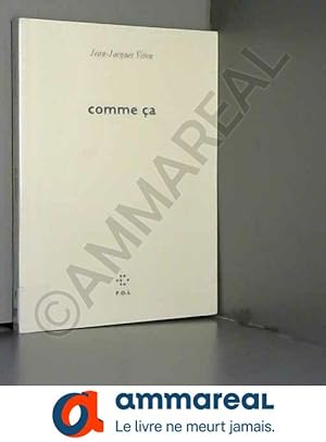 Seller image for comme a for sale by Ammareal