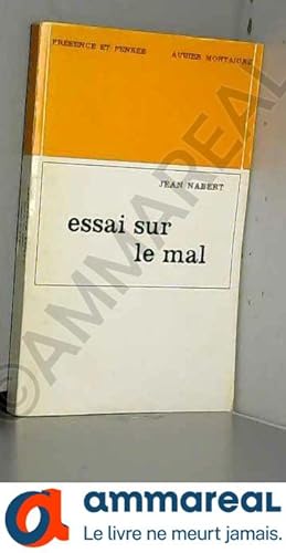 Immagine del venditore per Essai sur le mal. Introduction de P. Levert. venduto da Ammareal
