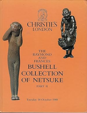 The Raymond and Frances Bushell Collection of Netsuke Part II 18th October 1988