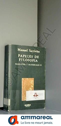 Bild des Verkufers fr Papeles de filosofa: Panfletos y materiales II zum Verkauf von Ammareal