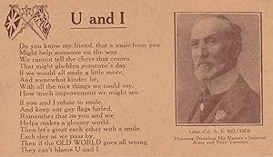 U and I [postcard poem]