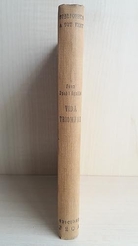 Imagen del vendedor de Vida Triomfal. Joan Duch i Agull. Proa, a tot vent 78, primera edicin, 1935. CATALN a la venta por Bibliomania