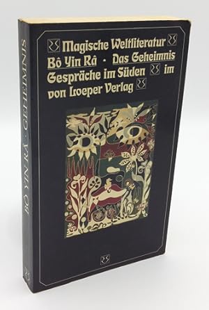 Bild des Verkufers fr Das Geheimnis. / Gesprche im Sden. zum Verkauf von Occulte Buchhandlung "Inveha"