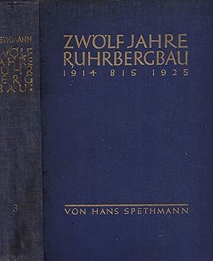 Bild des Verkufers fr Der Ruhrkampf 1923 bis 1925 in seinen Leitlinien (Zwlf Jahre Ruhrbergbau Band III). zum Verkauf von Paderbuch e.Kfm. Inh. Ralf R. Eichmann