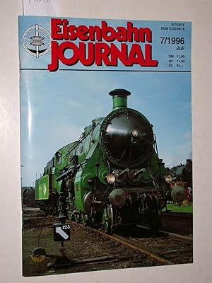 Eisenbahn Journal Heft 7/1996 Juli: 40 Jahre unter Draht: Die Einheitselloks der DB (Teil 1).