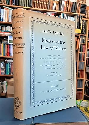 Essays on the Law of Nature The Latin Text with a Translation, Introduction and Notes, Together w...