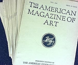 Bild des Verkufers fr Lot of 43 The American Magazine of Art Magazines ranging 1920-1929 zum Verkauf von Wonder Book