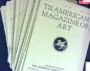 Bild des Verkufers fr Lot of 43 The American Magazine of Art Magazines ranging 1921-1929 zum Verkauf von Wonder Book