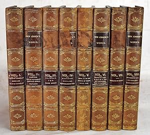The works of Ben Jonson (8 volumes)