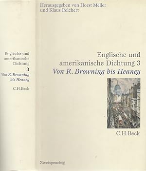 Seller image for Englische Dichtung. Von R. Brownung bis Heaney. Zweisprachig. Signiertes Exemplar. Text in deutsch und englisch. for sale by Antiquariat an der Nikolaikirche