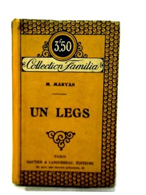 Imagen del vendedor de Un Legs a la venta por World of Rare Books