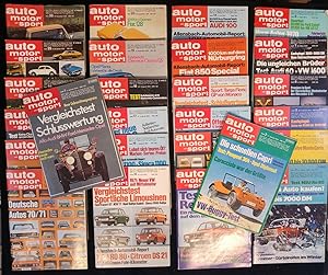 Auto Motor und Sport, Nr.1 bis 26, 1970 (Jahrgang komplett)