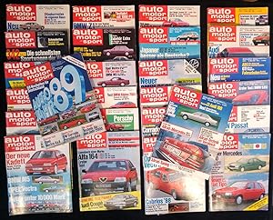 Auto Motor und Sport, Nr.1 bis 26, 1988 (Jahrgang komplett)
