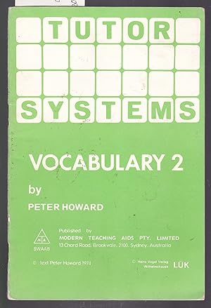 Tutor Systems : Vocabulary 2 : For Use with Tutor Systems 24 Tile Pattern Board