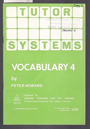 Tutor Systems : Vocabulary 4 : For Use with Tutor Systems 24 Tile Pattern Board