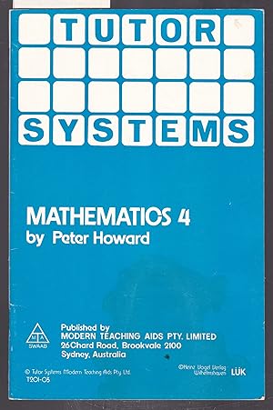 Tutor Systems : Mathematics 4 : For Use with Tutor Systems 24 Tile Pattern Board