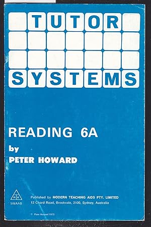 Tutor Systems : Reading 6A : For Use with Tutor Systems 24 Tile Pattern Board