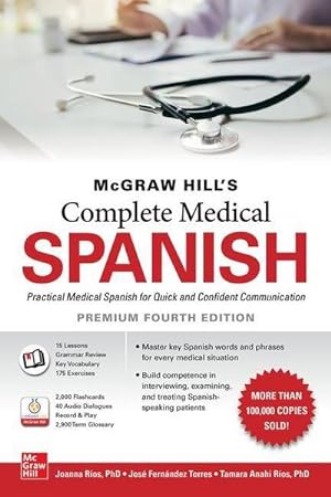 Bild des Verkufers fr McGraw Hill's Complete Medical Spanish, Premium Edition zum Verkauf von AHA-BUCH GmbH