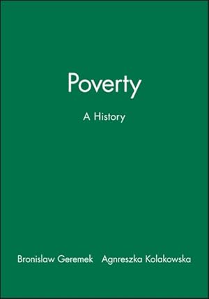 Seller image for Poverty : A History for sale by GreatBookPricesUK