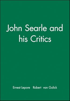 Immagine del venditore per John Searle and His Critics venduto da GreatBookPricesUK