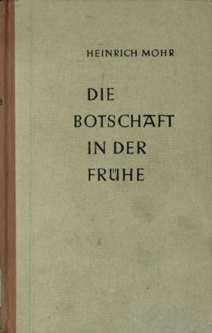 Imagen del vendedor de Frohbotschaft. Kurzpredigten und Lesungen ber das Vaterunser und die christliche Liebe. a la venta por Antiquariat Bookfarm