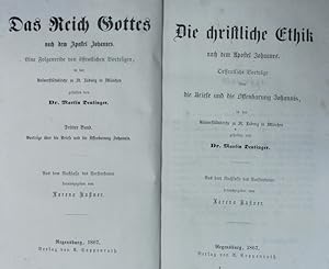 Imagen del vendedor de Die christliche Ethik nach dem Apostel Johannes. ffentliche Vortrge ber die Briefe und die Offenbarung Johannis, in der Universittskirche zu St. Ludwig in Mnchen. a la venta por Antiquariat Bookfarm