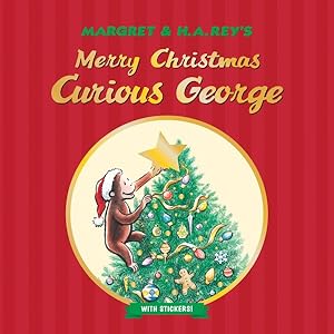 Bild des Verkufers fr Merry Christmas, Curious George : With Stickers zum Verkauf von GreatBookPricesUK