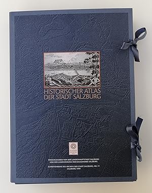 Bild des Verkufers fr Historischer Atlas der Stadt Salzburg. Mit zahlr. Fotos, Plnen u. Graphiken zum Verkauf von Der Buchfreund