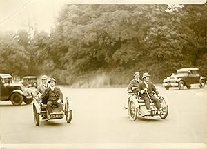 "COURSE DES VIEUX TACOTS 1931" Photo de presse originale G. DEVRED Agence ROL Paris (1931)