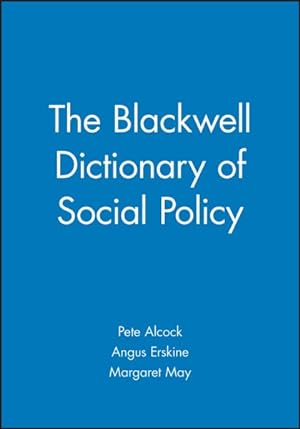 Seller image for Blackwell Dictionary of Social Policy for sale by GreatBookPrices