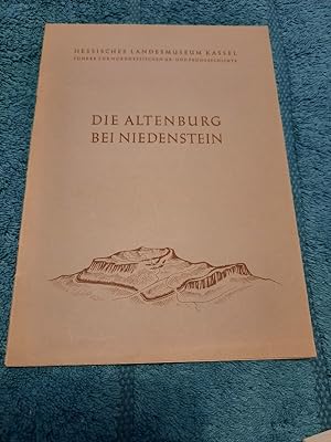 Bild des Verkufers fr Fhrer zur Nordhessischen Ur- und Frhgeschichte: Die Altenburg bei Niedenstein Heft 1 zum Verkauf von Aderholds Bcher & Lots