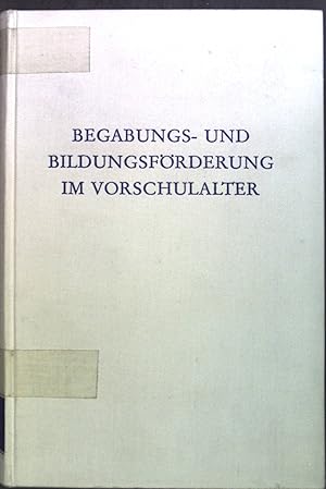 Image du vendeur pour Begabungs- und Bildungsfrderung im Vorschulalter. Wege der Forschung, Band 260 mis en vente par books4less (Versandantiquariat Petra Gros GmbH & Co. KG)