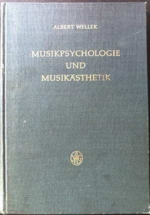 Seller image for Musikpsychologie und Musiksthetik : Grundriss d. systemat. Musikwissenschaft. for sale by books4less (Versandantiquariat Petra Gros GmbH & Co. KG)