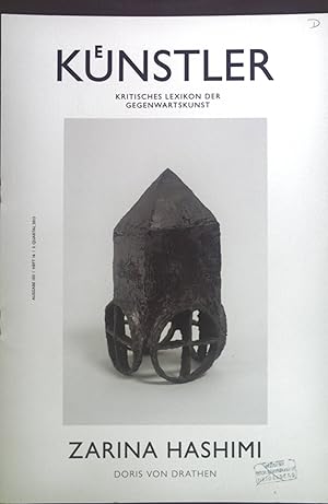 Bild des Verkufers fr Zarina Hashimi. Knstler. Kritisches Lexikon der Gegenwartskunst. Ausgabe 103 Heft 16. zum Verkauf von books4less (Versandantiquariat Petra Gros GmbH & Co. KG)