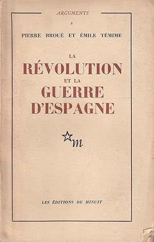 Seller image for La r  volution et la guerre d'espagne for sale by Messinissa libri