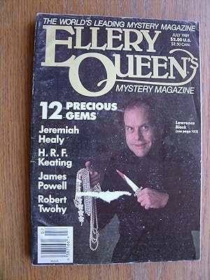 Image du vendeur pour Ellery Queen's Mystery Magazine July, 1989 mis en vente par Scene of the Crime, ABAC, IOBA