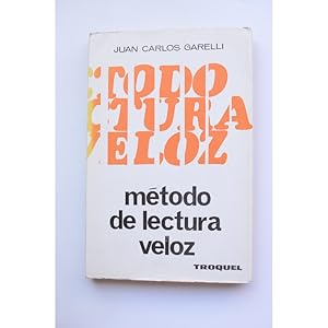 Imagen del vendedor de Mtodo de lectura vloz a la venta por LIBRERA SOLAR DEL BRUTO