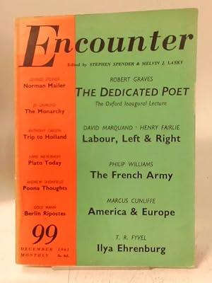 Seller image for Encounter December 1961 Vol XVII No 6 for sale by World of Rare Books