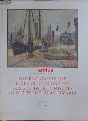 Image du vendeur pour Die franzsische Malerei und Grafik des XIX. Jahrhunderts in der Tschechoslowakei mis en vente par art4us - Antiquariat