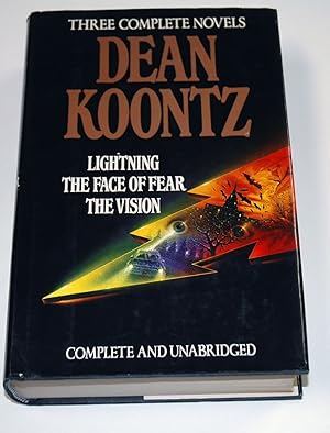 Seller image for Koontz: Three Complete Novels, Lightning, The Face Of Fear and The Vision for sale by Preferred Books