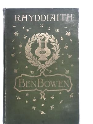 Bild des Verkufers fr Rhyddiaith Ben Bowen zum Verkauf von World of Rare Books